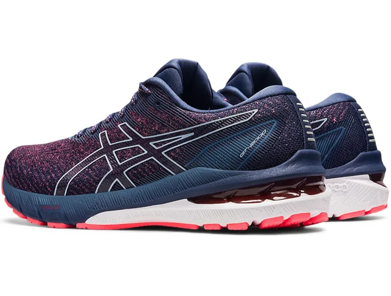 Asics Women's GT-2000 10 Coral/Blue-2